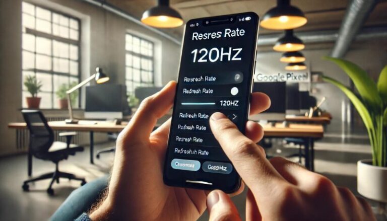 Pixelのリフレッシュレートを変更で快適操作に！設定と注意点を紹介 | スマリズ