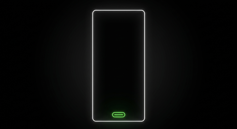iPhone 18の充電端子におけるUSB-C継続と完全ワイヤレス化の疑問を表すイメージ図